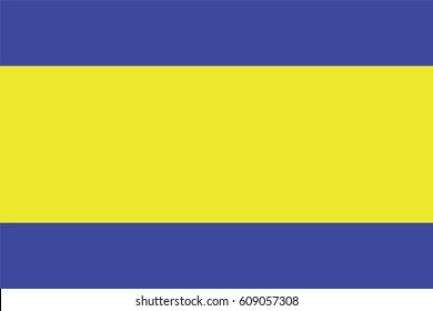 Vector flag of Debrecen city, Hungary.