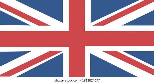 vector flag england for education and background