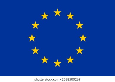 Vector flag of European Union, a Supranational, Economical and Political Union in Europe. Accurate dimensions and official colors. This file is suitable for digital editing and printing of any size.