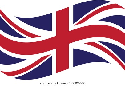 vector flag of Great Britain country