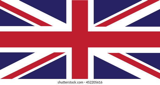 Vector Flag Great Britain Country Stock Vector (Royalty Free) 452205616 ...