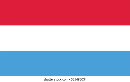 Vector Flag of Luxembourg page symbol for your web site design Luxembourg flag logo, app, UI. Luxembourg flag Vector illustration, EPS10.