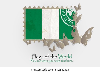 vector flag measurements with butterflies from paper of Nigeria