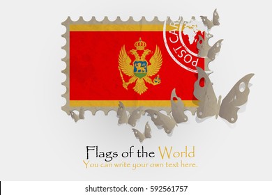 vector flag measurements with butterflies from paper of Montenegro