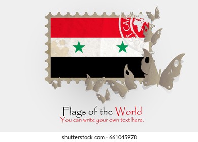 vector flag measurements with butterflies from paper of Syria