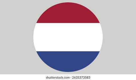 Bandera de Vector de los Países Bajos. Dimensiones precisas y colores oficiales. Este archivo es adecuado para la edición digital y la impresión de cualquier tamaño.