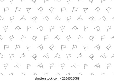 Vector flag pattern. Flag seamless background