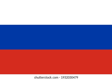 Vector flag of Russia. Accurate dimensions and official colors. Symbol of patriotism and freedom. This file is suitable for digital editing and printing of any size.