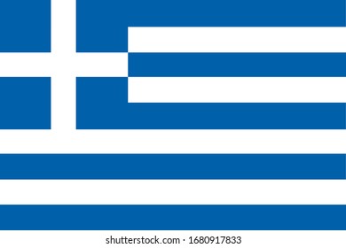 FROM VECTOR FLAG SERIES GREECE