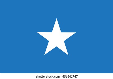vector flag of Somalia country