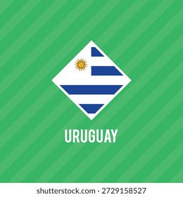 Bandera de Vector de Uruguay. Dimensiones precisas y colores oficiales. Símbolo de patriotismo y libertad. Este archivo es adecuado para la edición digital y la impresión de cualquier tamaño.