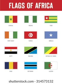Vector Flags of Africa
