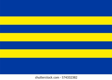 Vector flags of Regions of Slovakia, Trnava Region flag vector.