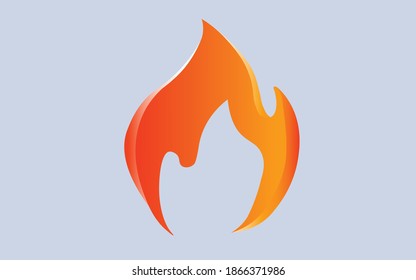 vector flame blue background,vector illustration,flame 