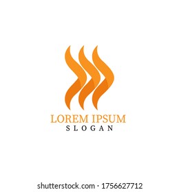 Vector flame design template on eps 10
