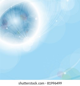 Vector of flare background