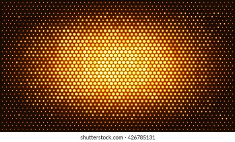 Vector flash. Abstract light.