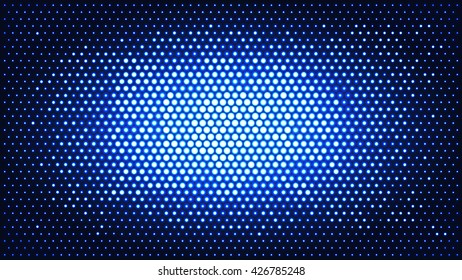 Vector flash. Abstract light.
