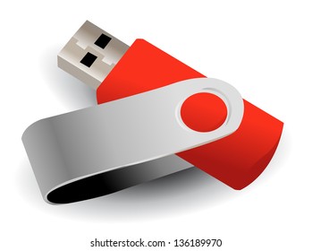 vector flash drive