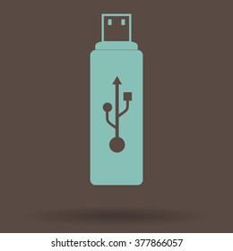 vector flash drive
