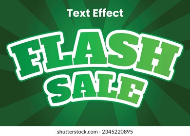 Elemento de texto de texto de venta en flash del vector