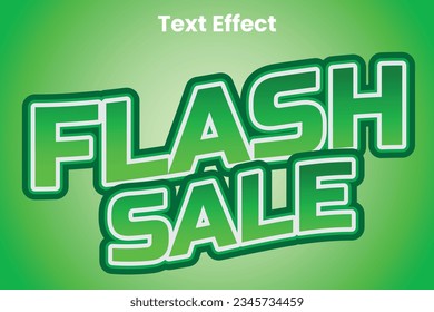 Elemento de texto de texto de venta en flash del vector