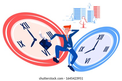 12,255 Man running clock Images, Stock Photos & Vectors | Shutterstock