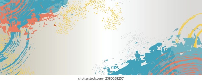 Vector Flat abstract sporty background