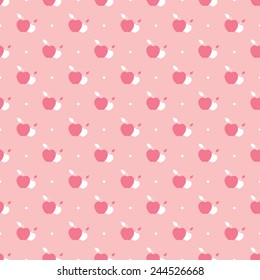 vector flat apple patterns