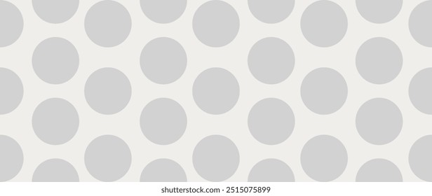 Vector flat background. Minimalist trendy abstract polka dot pattern on a light background. Perfect for screensaver, poster, card, invitation or home decor.