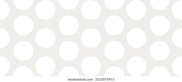 Vector flat background. Minimalist trendy abstract polka dot pattern on a light background. Perfect for screensaver, poster, card, invitation or home decor.