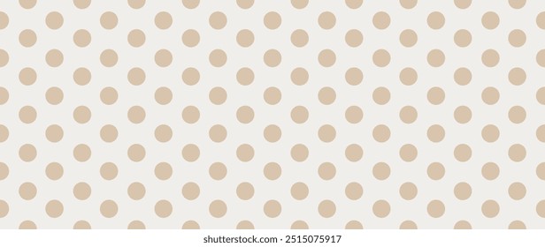 Vector flat background. Minimalist trendy abstract polka dot pattern on a light background. Perfect for screensaver, poster, card, invitation or home decor.
