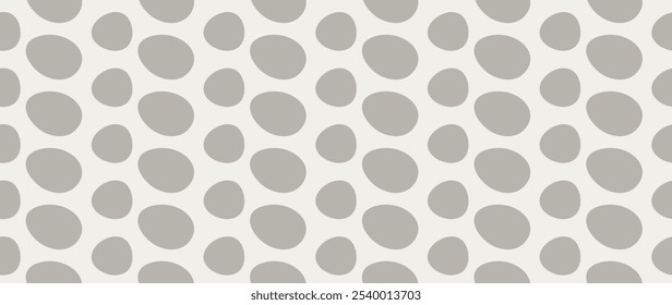 Vector de fondo plano. Patrón de lunares abstracto de moda minimalista sobre un fondo claro. Perfecto para protector de pantalla, póster, tarjeta, invitación o decoración del hogar.