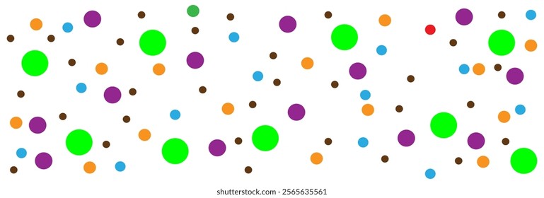 Vector flat background. Minimalist trendy abstract polka dot pattern. Perfect for screensaver, poster, card, invitation or home decor. Abstract halftone dotted background. Black polka dot pattern, eps