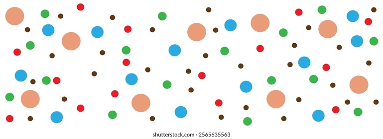 Vector flat background. Minimalist trendy abstract polka dot pattern. Perfect for screensaver, poster, card, invitation or home decor. Abstract halftone dotted background. Black polka dot pattern, eps