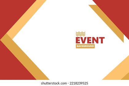 Vector flat background with purple, red, and brown colored triangles. Background for event, wallpaper, backdrop, photo booth, seminar, and conference.