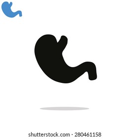 Vector flat belly icon