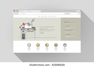 Browser Design Hd Stock Images Shutterstock