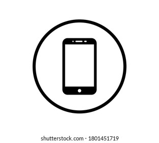 icono de llamada plana vector, icono de teléfono, icono de teléfono, símbolo móvil, icono de smartphone.