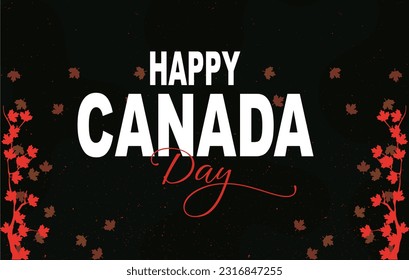 vectores planos de ejemplo de Canadá