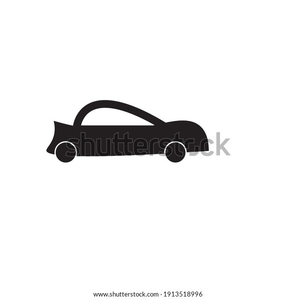 Vector flat car icon
or minimalist car logo