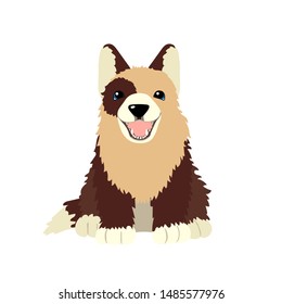 vector flat cartoon animal clip art