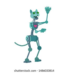 vector flat cartoon animal clip art