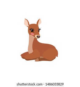 vector flat cartoon animal clip art
