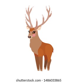 vector flat cartoon animal clip art