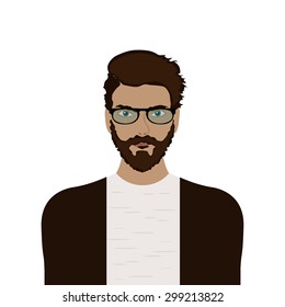 vector flat cartoon men