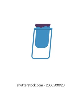 Vector flat cartoon waste container trash can isolated on empty background-practical street device for garbage collection and disposal concept,web site banner ad design