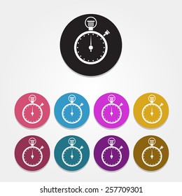 Vector flat chronometers