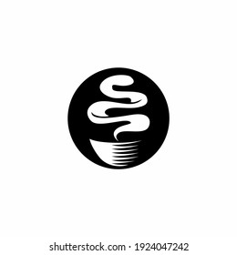 Vector flat coffee logo. Beautiful coffee brand template. 
Good for coffee and tea store, shop, also cafe and restaurant.