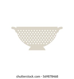 Vector Flat Colander Icon